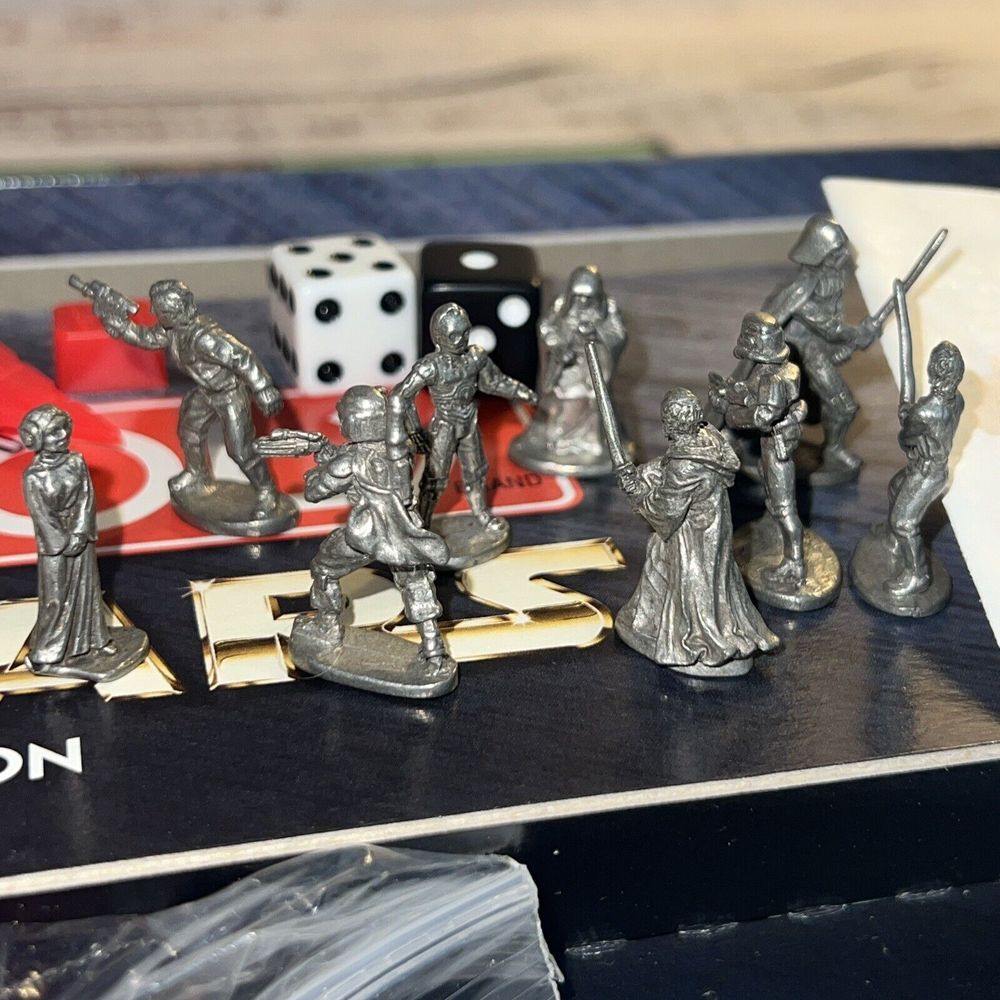 MONOPOLY STAR WARS‎ CLASSIC TRILOGY EDITION - 1997- 100% COMPLETE - GOOD COND - Picture 8 of 12